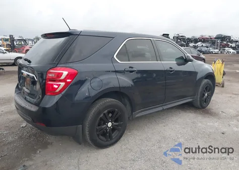 2017 Chevrolet Equinox Ls из США, поврежденный, VIN 2GNALBEK2H1532973